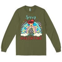 Army Green sorry boys mommy is valentine Long Sleeve Tee - MaliasSmallBusiness