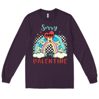 Plum sorry boys mommy is valentine Long Sleeve Tee - MaliasSmallBusiness