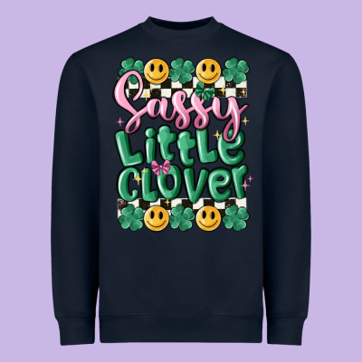 Sassy Little Glover Heavyweight Sweatshirt Designed By Maliassmallbusiness
