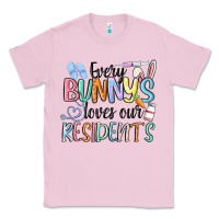 Bubblegum Pink every bunny loves our residents Classic Tee - MaliasSmallBusiness