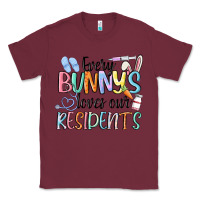 Burgundy every bunny loves our residents Classic Tee - MaliasSmallBusiness