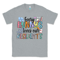 Heather Grey every bunny loves our residents Classic Tee - MaliasSmallBusiness