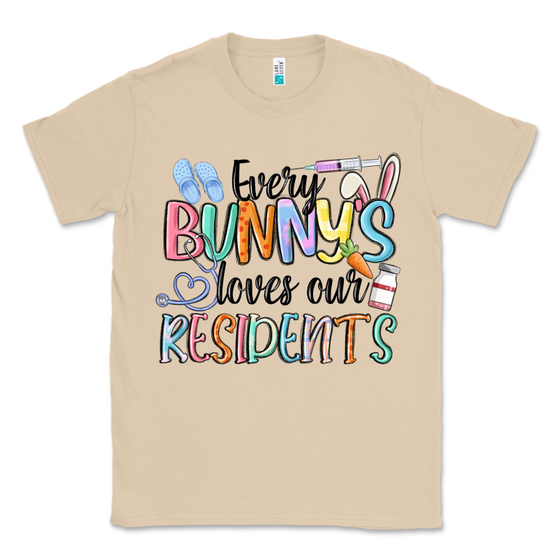 Every Bunny Loves Our Residents Classic Tee by MaliasSmallBusiness | Teevron