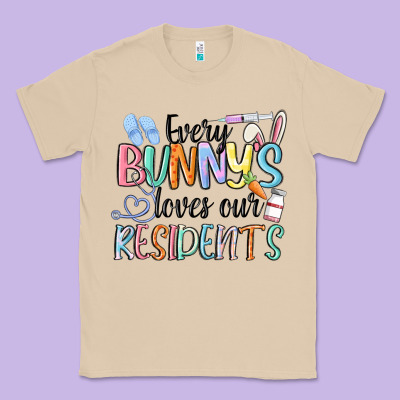 Every Bunny Loves Our Residents Classic Tee Designed By Maliassmallbusiness