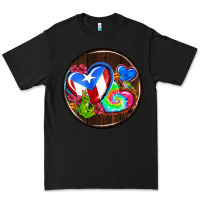 Black puerto rico coasters Premium Tee - AdoDesignShop