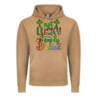 Vintage Camel Western St. Patrick's Day Cross Not Lucky Simply Blessed Vintage Hoodie - Artiststas