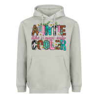 Moon Dust Auntie Like a Mom Only Cooler Heavyweight Hoodie - texasbilliewilder