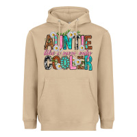 Mushroom Auntie Like a Mom Only Cooler Heavyweight Hoodie - texasbilliewilder