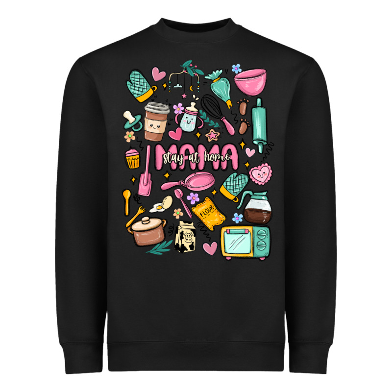 Can't Talk Right Now Doing Mama Stay At Home Stuff Heavyweight Sweatshirt by MaliasSmallBusiness | Teevron