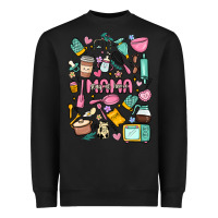 Black can't talk right now doing mama stay at home stuff Heavyweight Sweatshirt - MaliasSmallBusiness