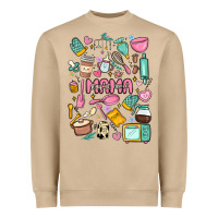 Mushroom can't talk right now doing mama stay at home stuff Heavyweight Sweatshirt - MaliasSmallBusiness