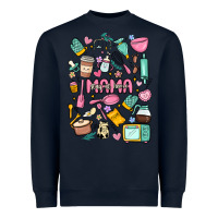Navy can't talk right now doing mama stay at home stuff Heavyweight Sweatshirt - MaliasSmallBusiness