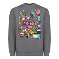 Storm can't talk right now doing mama stay at home stuff Heavyweight Sweatshirt - MaliasSmallBusiness