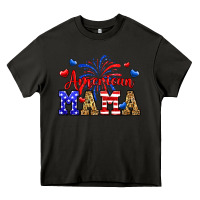 Asphalt American mama Heavy Core Tee - Neo Western