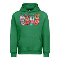 Emerald valentines day coffee cups (1) Urban Hoodie - OliviaCreatesArt