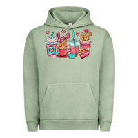Pigment Oil Green valentines day coffee cups (1) Urban Hoodie - OliviaCreatesArt