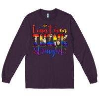 Plum i can't even think straight Long Sleeve Tee - JahusDesignShop