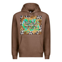 Chestnut mama tried with leopard and cowhide tumbler tbs Premium Hoodie - TumblerDesignByShophia