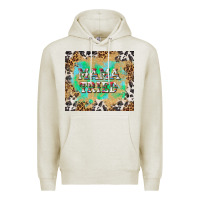 Oatmeal Heather mama tried with leopard and cowhide tumbler tbs Premium Hoodie - TumblerDesignByShophia