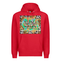 Red mama tried with leopard and cowhide tumbler tbs Premium Hoodie - TumblerDesignByShophia