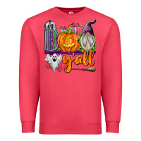 Cardinal Boo Y'all Premium Sweatshirt - texasbilliewilder