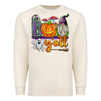 Sandshell Boo Y'all Premium Sweatshirt - texasbilliewilder