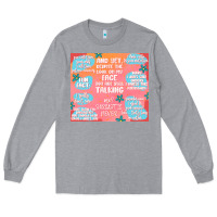 Heather Grey sarcastic quotes Long Sleeve Tee - MaliasSmallBusiness
