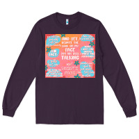Plum sarcastic quotes Long Sleeve Tee - MaliasSmallBusiness