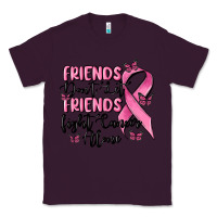 Plum friends dont let friends fight cancer alone Classic Tee - MaliasSmallBusiness