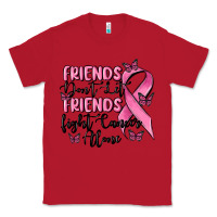 Red friends dont let friends fight cancer alone Classic Tee - MaliasSmallBusiness