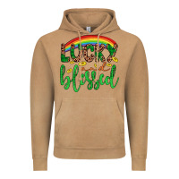 Vintage Camel Western St. Patrick's Rainbow Lucky And Blessed Vintage Hoodie - Artiststas