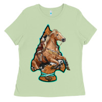 Matcha arrowhead horse, Ladies Tee - RanaPortraitStore