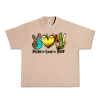 Burro peace love beer Urban Heavy Tee - AdoDesignShop