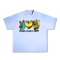 Grape Ice peace love beer Urban Heavy Tee - AdoDesignShop