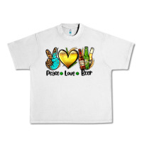 Lunar Rock peace love beer Urban Heavy Tee - AdoDesignShop