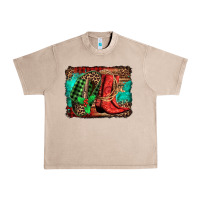 French Oak country boots Christmas Urban Heavy Tee - Jasminsmagicworld