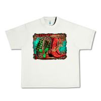 Country Boots Christmas Urban Heavy Tee | Teevron