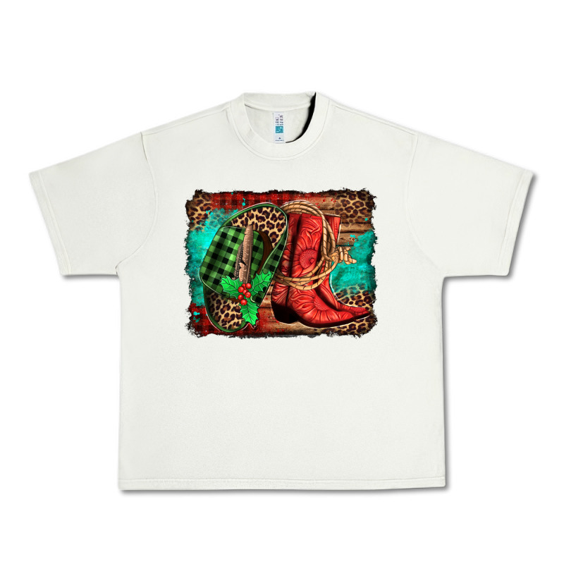 Country Boots Christmas Urban Heavy Tee by Jasminsmagicworld | Teevron