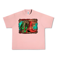 Salmon country boots Christmas Urban Heavy Tee - Jasminsmagicworld