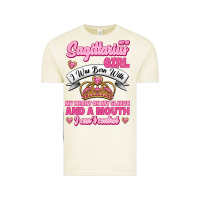 Vintage Arctic As A Sagittarius Girl I Was Born With My Heart On My Sleeve And  Mouth Vintage Tee - Jasminsmagicworld