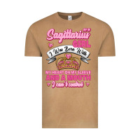 Vintage Camel As A Sagittarius Girl I Was Born With My Heart On My Sleeve And  Mouth Vintage Tee - Jasminsmagicworld