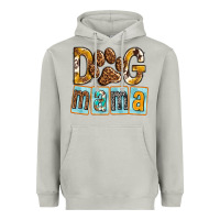 Moon Dust Dog Mama with Paw Heavyweight Hoodie - texasbilliewilder