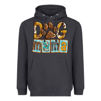 Smoke Dog Mama with Paw Heavyweight Hoodie - texasbilliewilder