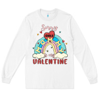 White sorry girls mommy is valentine Long Sleeve Tee - MaliasSmallBusiness