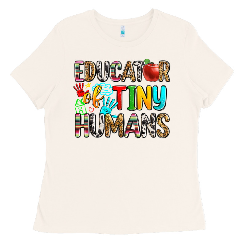 Educator Of Tiny Humans Ladies Tee by Zillion Design Studio | Teevron