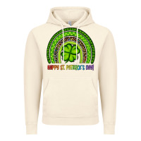 Vintage Artic Happy St. Patrick's Day Shamrock Rainbow Vintage Hoodie - Artiststas