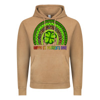 Vintage Camel Happy St. Patrick's Day Shamrock Rainbow Vintage Hoodie - Artiststas