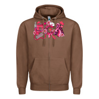Chestnut pca breast cancer patient care assistant Zipper Hoodie - LillyAllenDesigns
