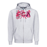 Heather Grey pca breast cancer patient care assistant Zipper Hoodie - LillyAllenDesigns