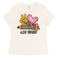 Bone peace love 4th grade Ladies Tee - JahusDesignShop
